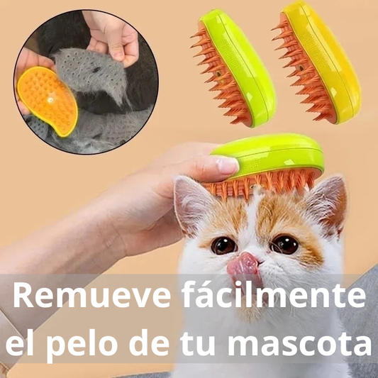 Cepillo vapor para mascota