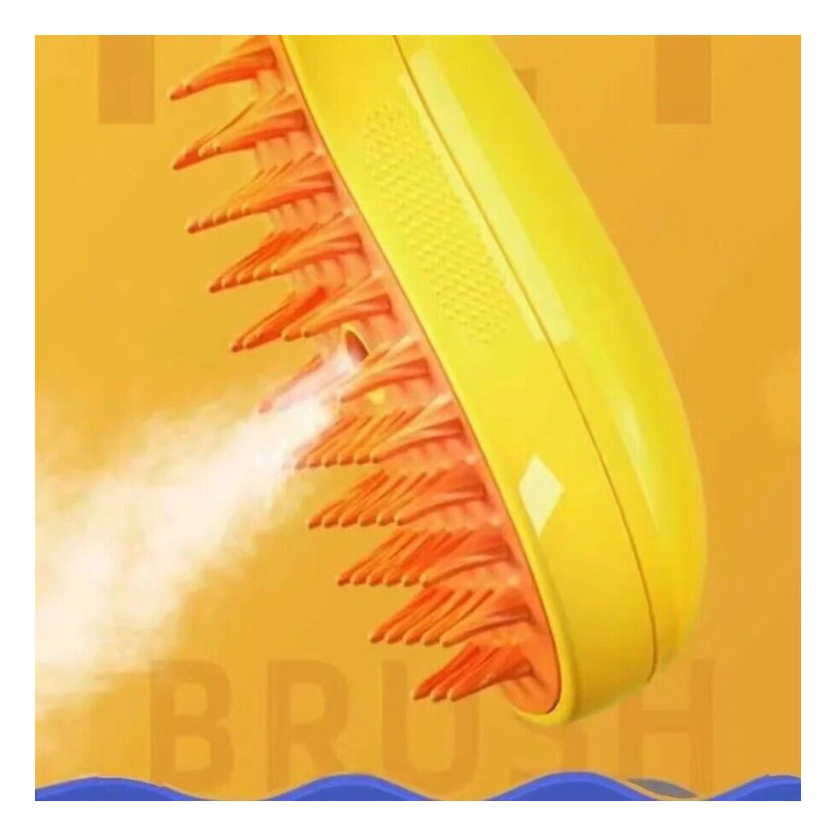 Cepillo vapor para  mascota