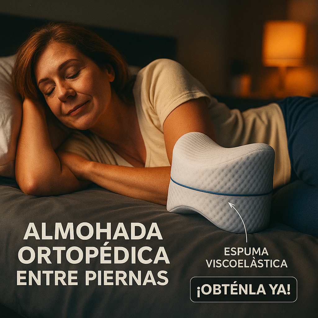 ALMOHADA ORTOPEDICA ENTRE PIERNAS